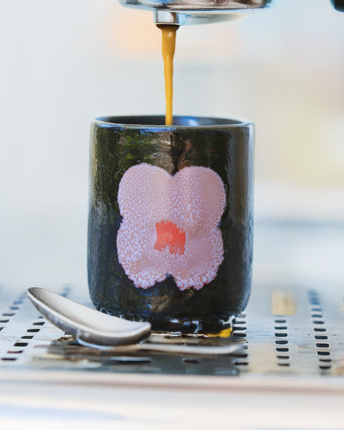 Blurry Petal Espresso Cup Set