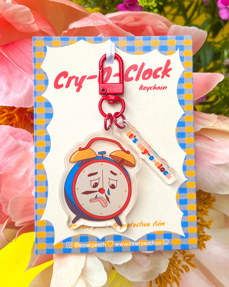 Cry-O-Clock Keychain