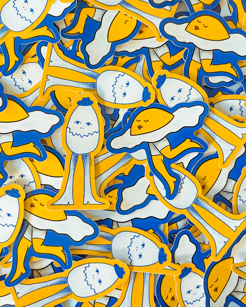Mr. Hardboiled Sticker