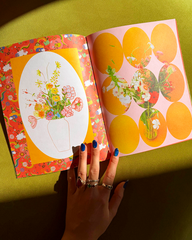 Flowers & Vessels Vol. 1 Zine – Inner Peach Design