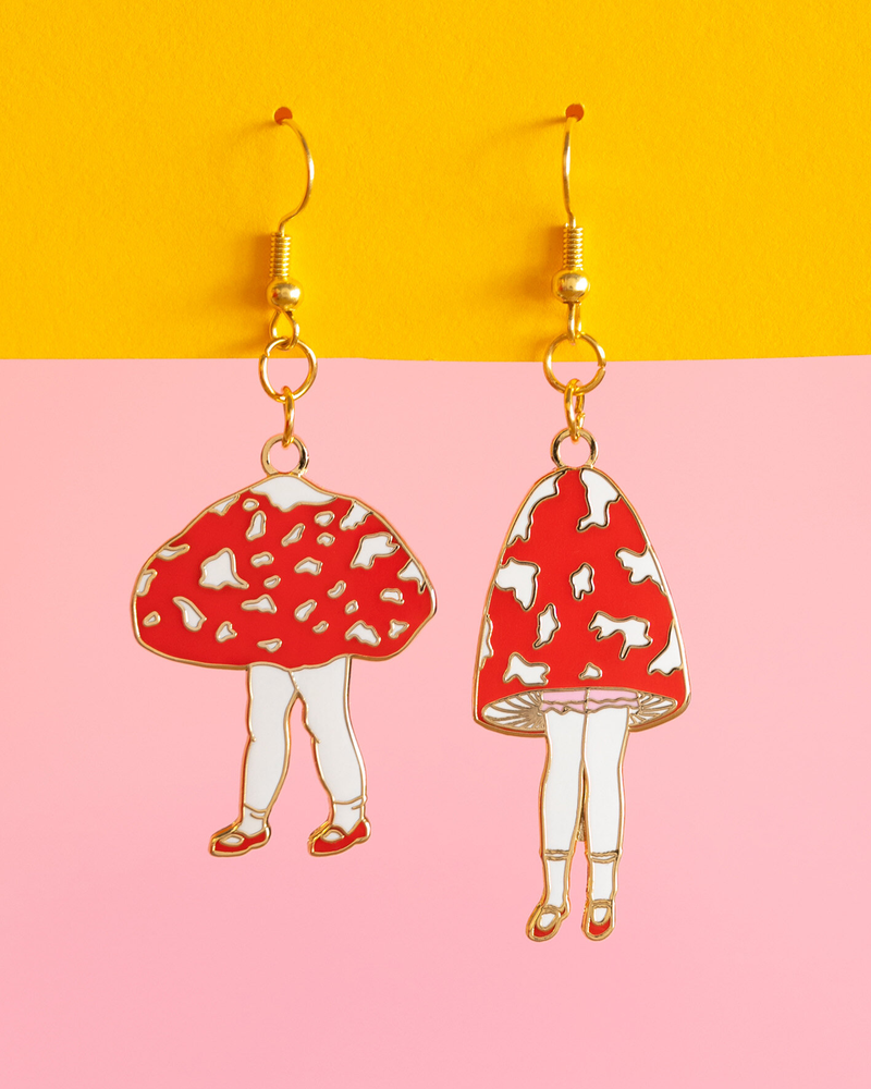 Mushroom Daughters Earrings