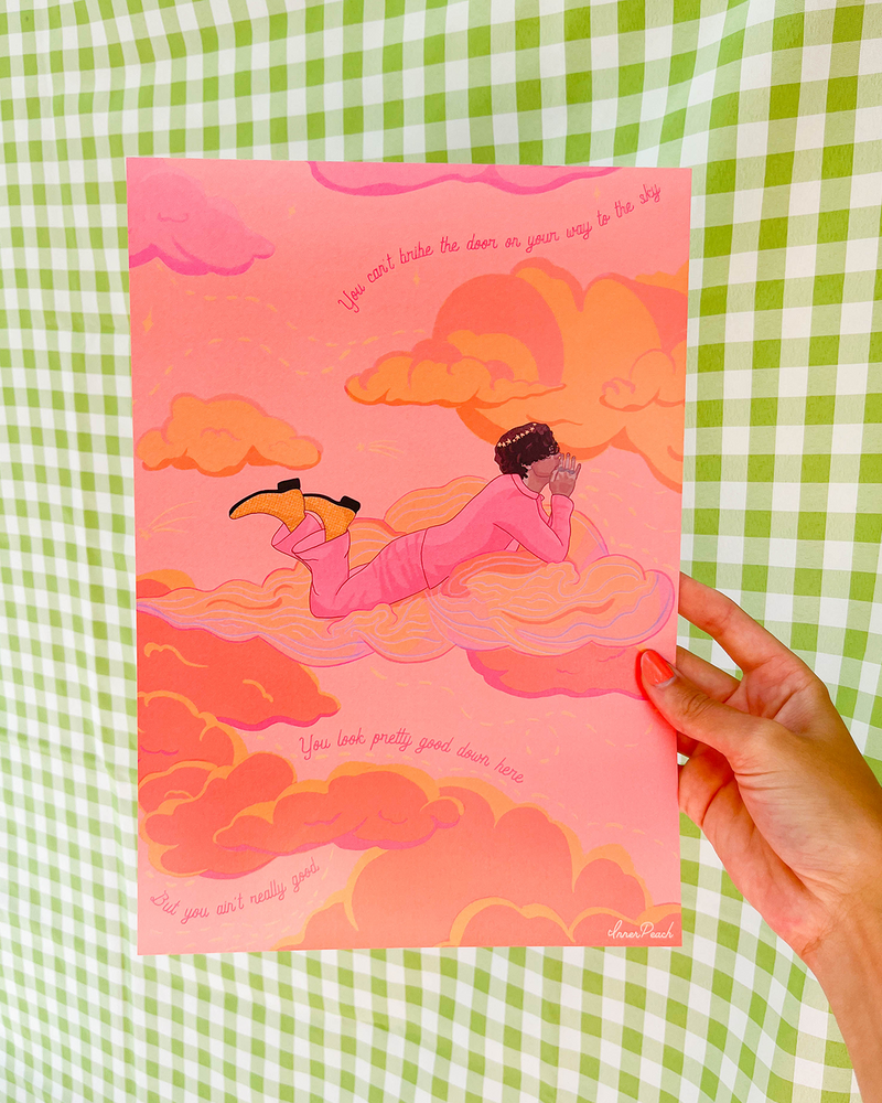 Harry in the Clouds Print